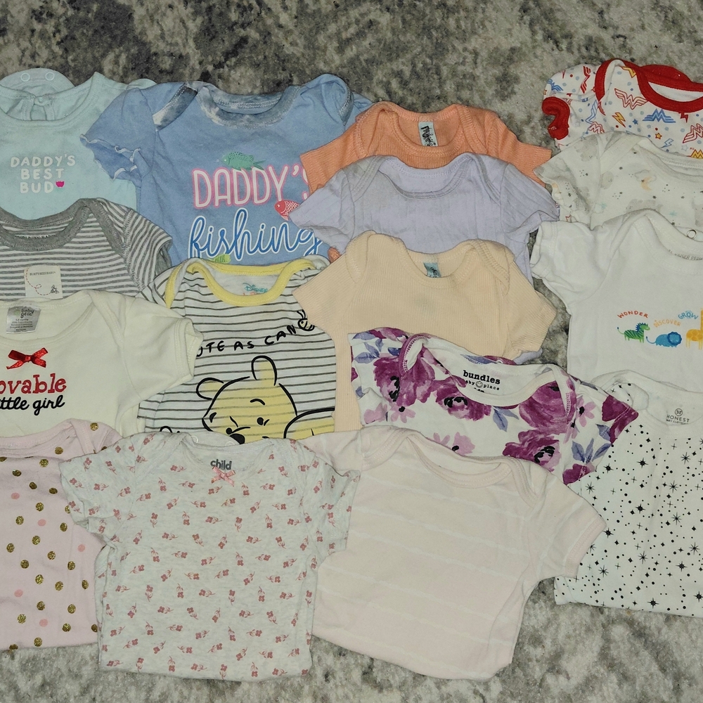 Assorted Baby Onesies